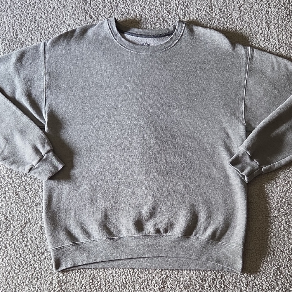 Fruit of the Loom Solid Long Sleeve Crew Sweatshirt Pullover